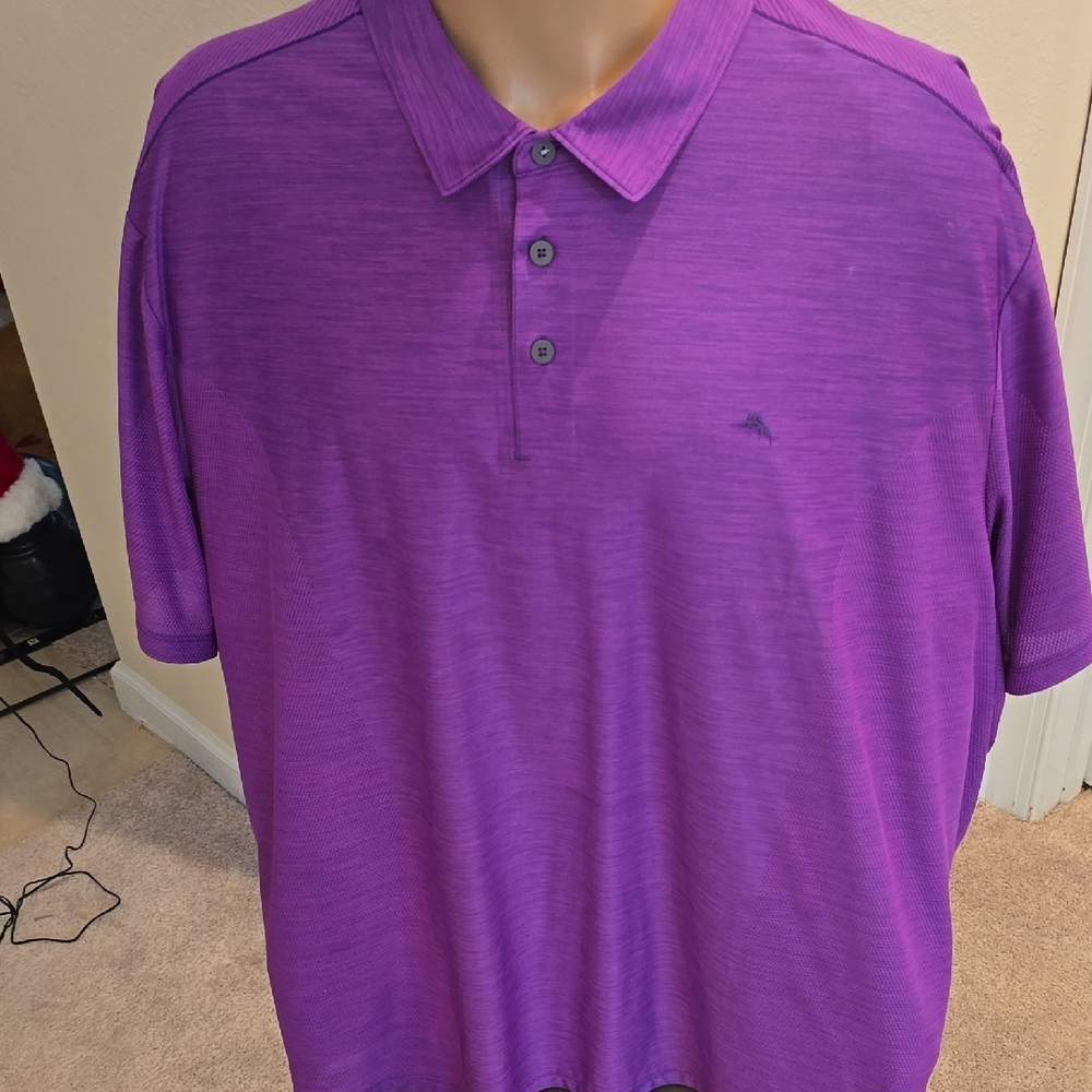 Tommy Bahama Purple Polo Shirt